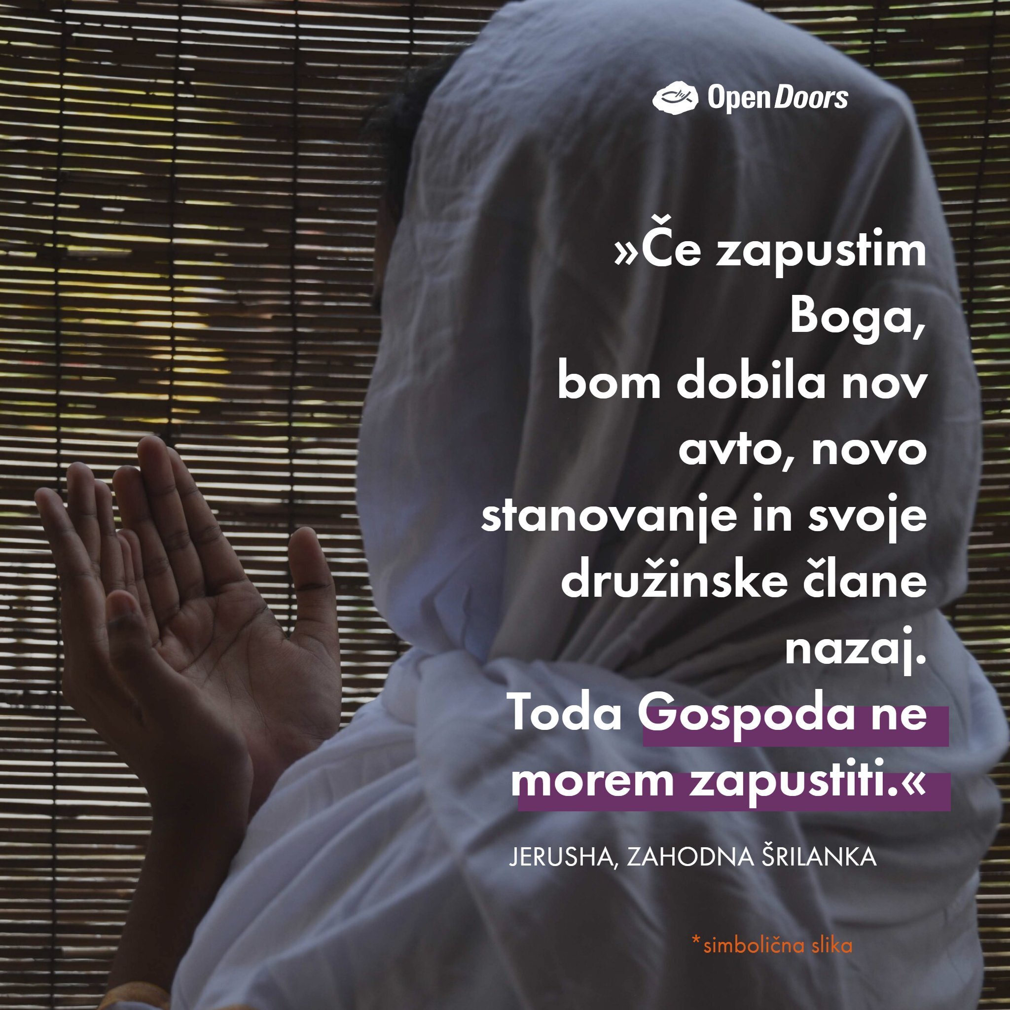 Jerushino pričevanje na Šrilanki