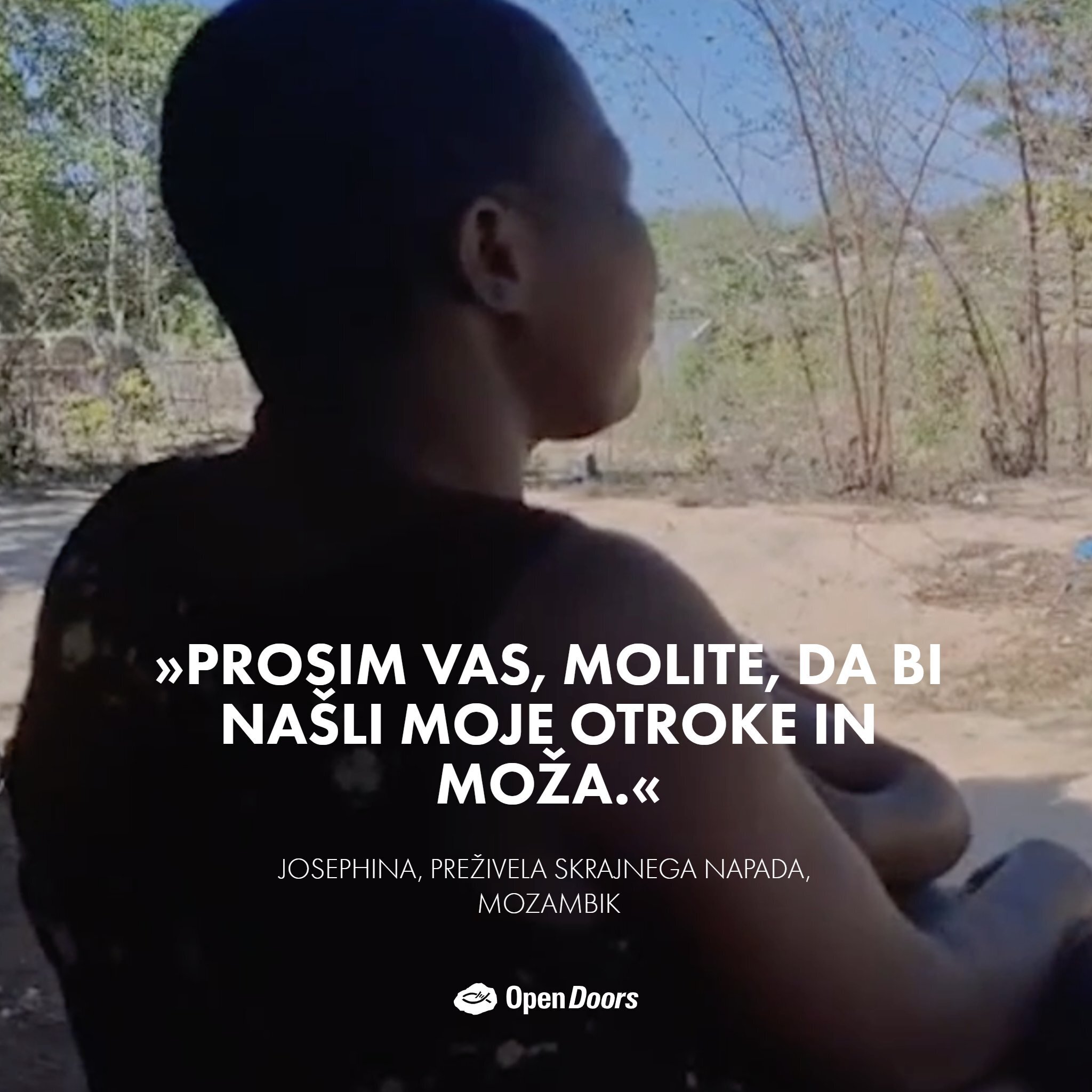 Josephinina prošnja za molitev iz Mozambika