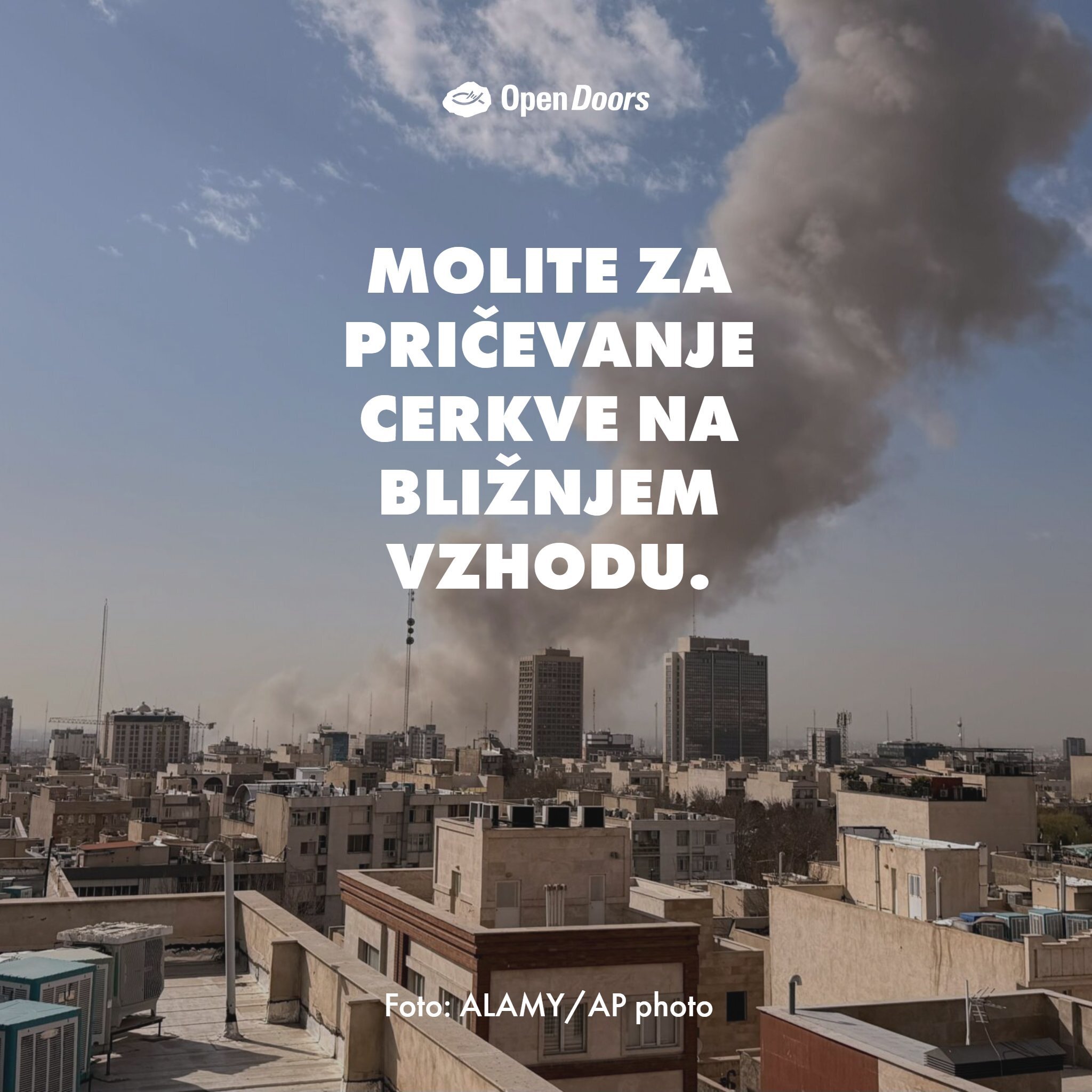 Molite za pričevanje cerkve na Bližnjem vzhodu