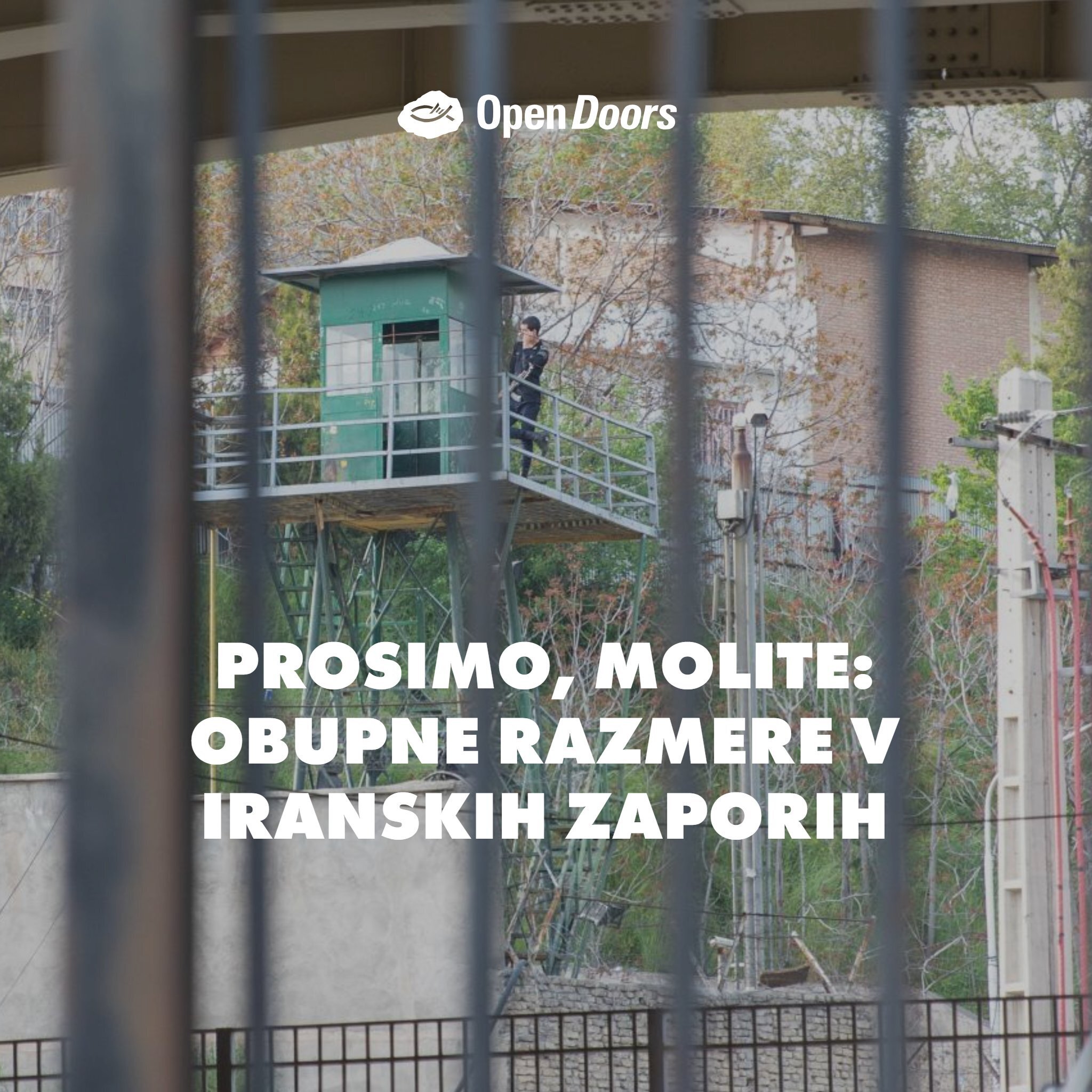 Razmere v zaporih v Iranu se slabšajo