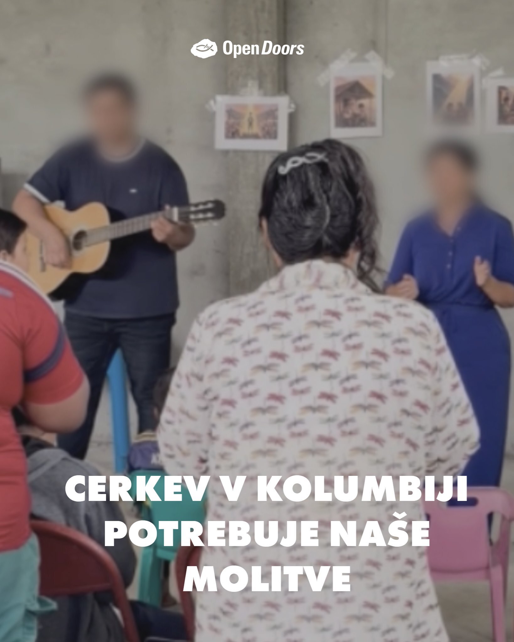 Cerkev v Kolumbiji potrebuje molitve