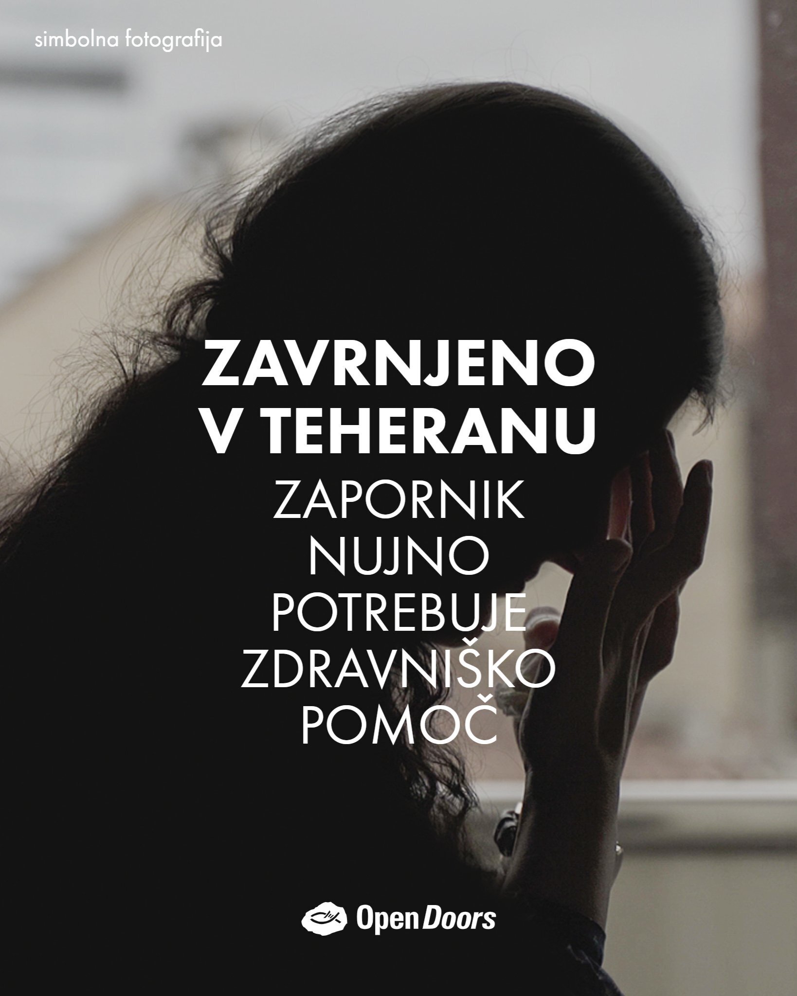 Iranski zapornik nujno potrebuje zdravniško pomoč