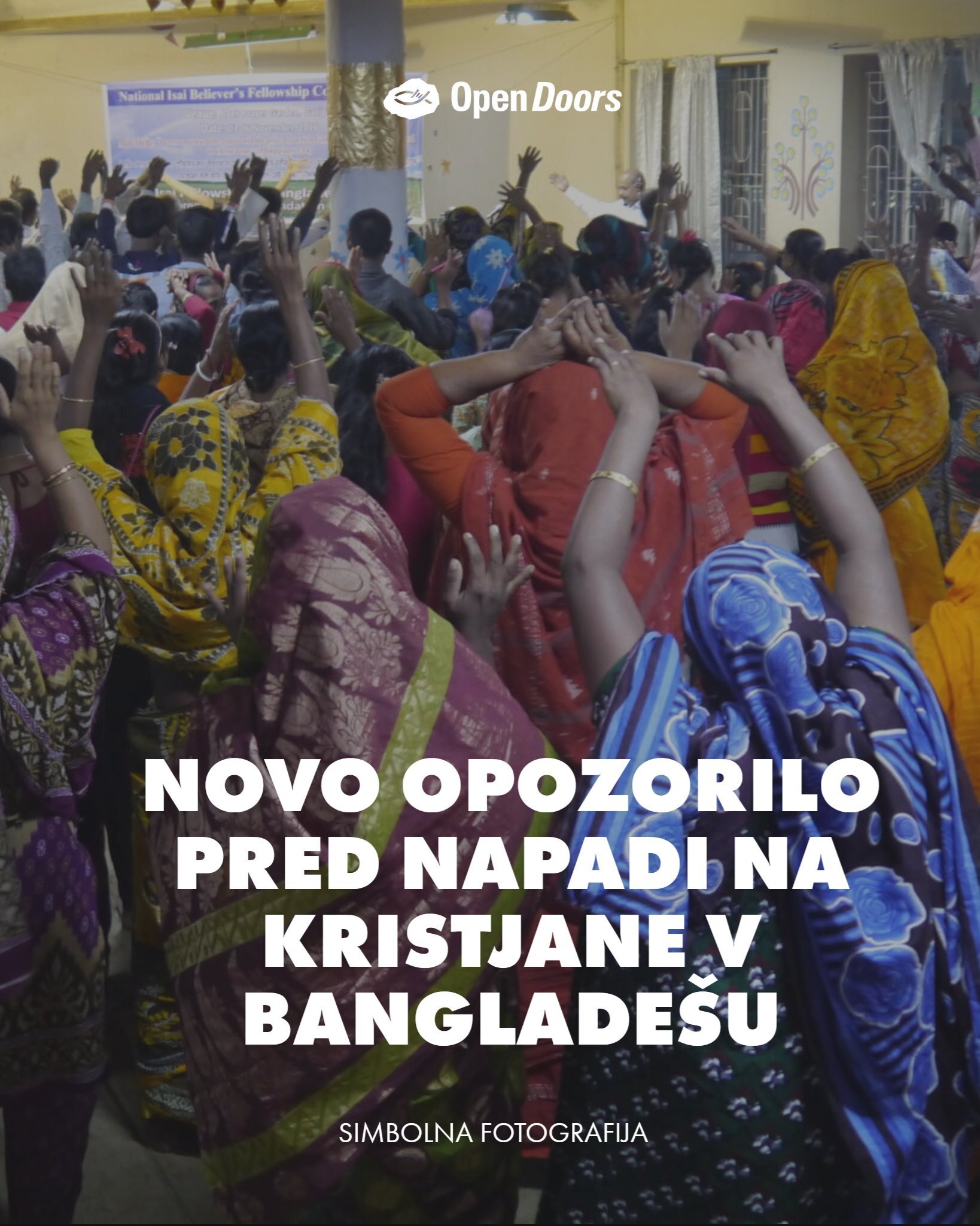 Molite: Opozorilo pred napadi na bangladeške kristjane