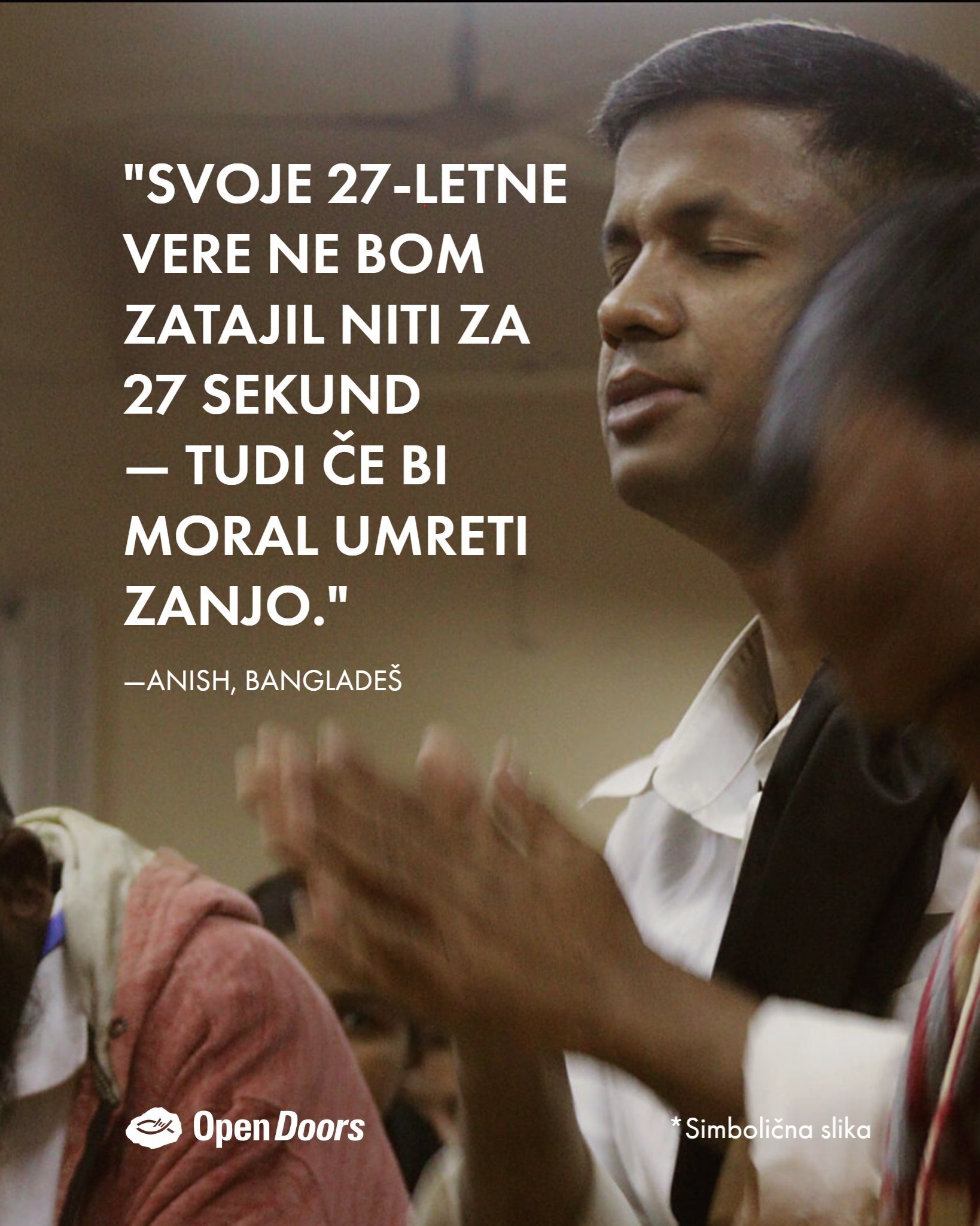 Pričevanje Anisha iz Bangladeša