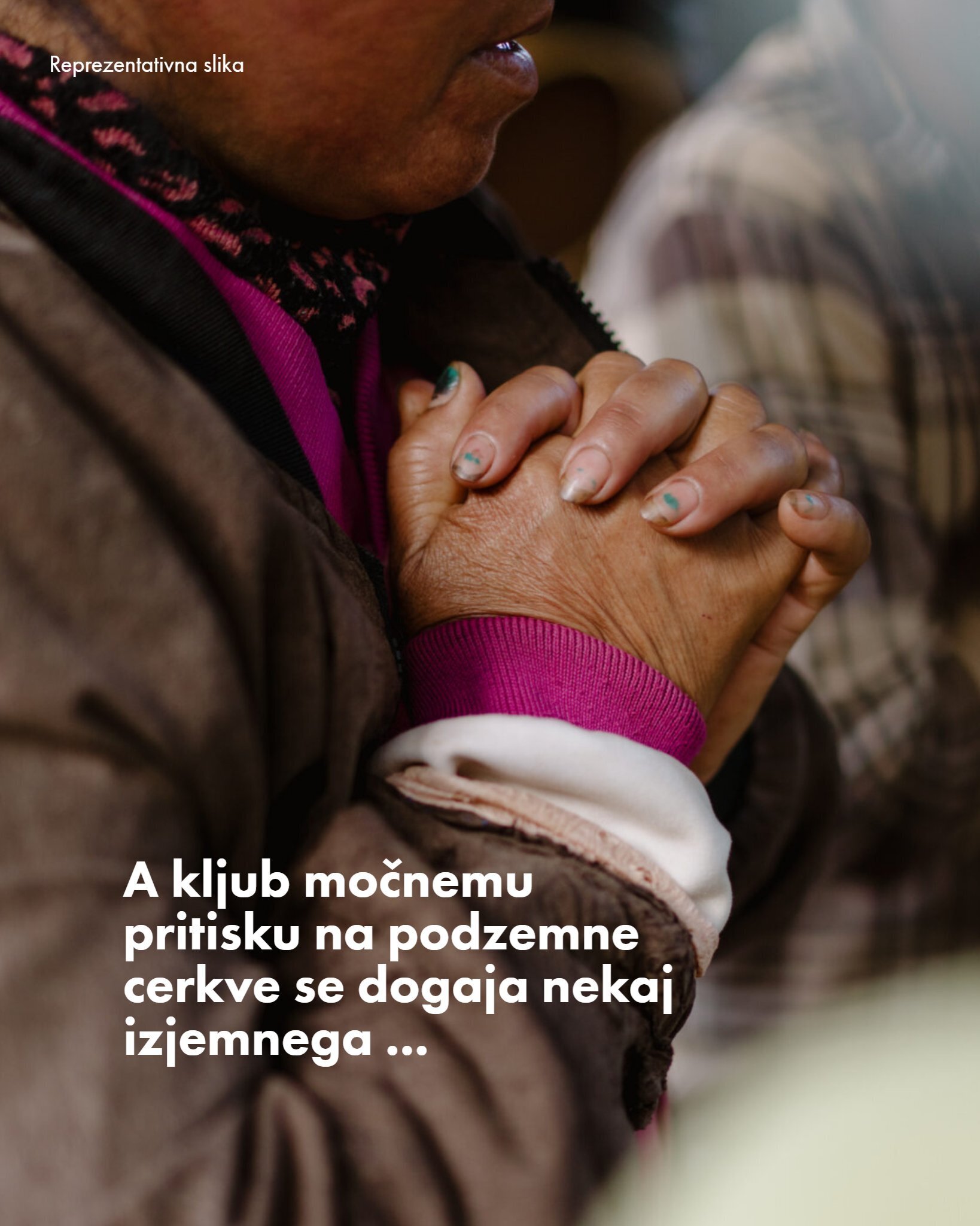 Kljub močnemu pritisku na podzemne cerkve se dogaja nekaj izjemnega …