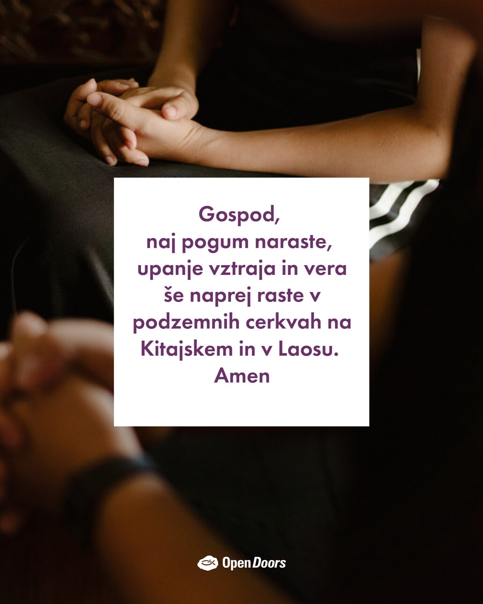 Molitev za Kitajsko in Laos