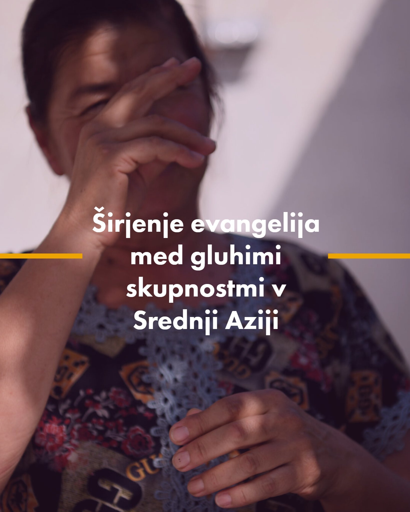Širjenje evangelija med gluhimi skupnostmi v Srednji Aziji
