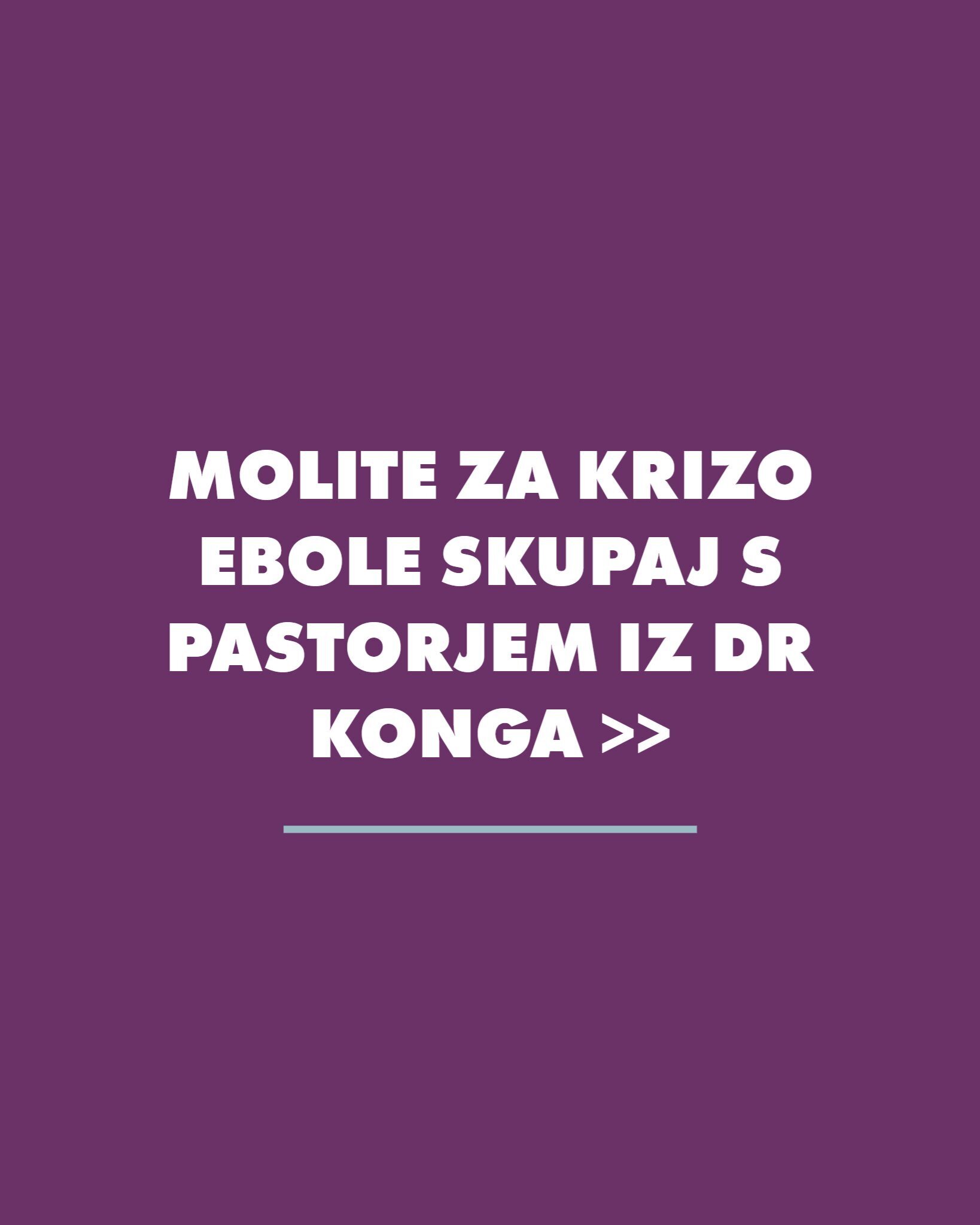 Molite skupaj s pastorjem iz DR Konga