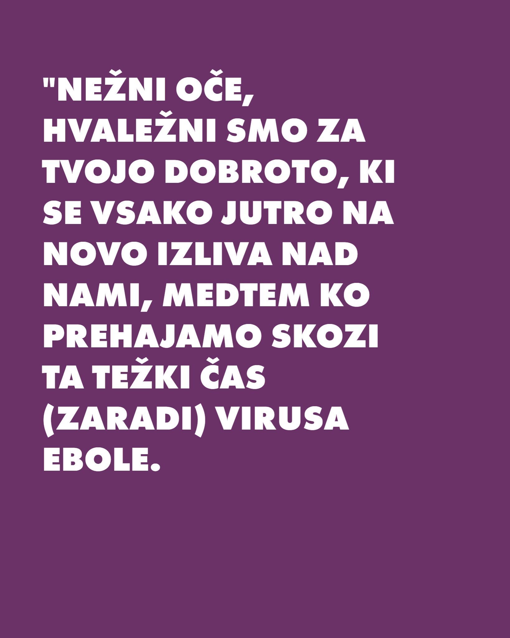 Molite skupaj s pastorjem iz DR Konga