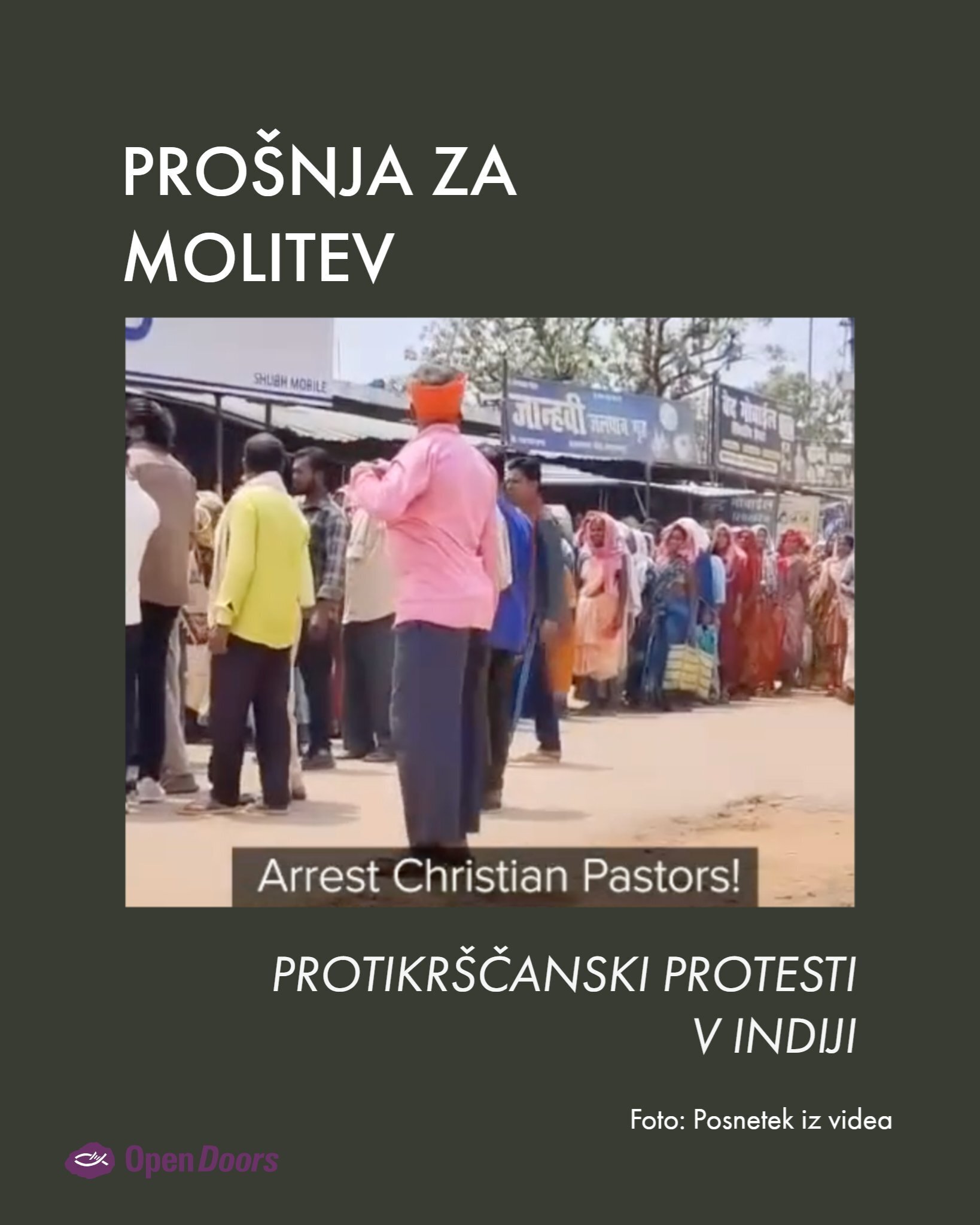 Protikrščanski protesti v indijski zvezni državi Chhattisgarh
