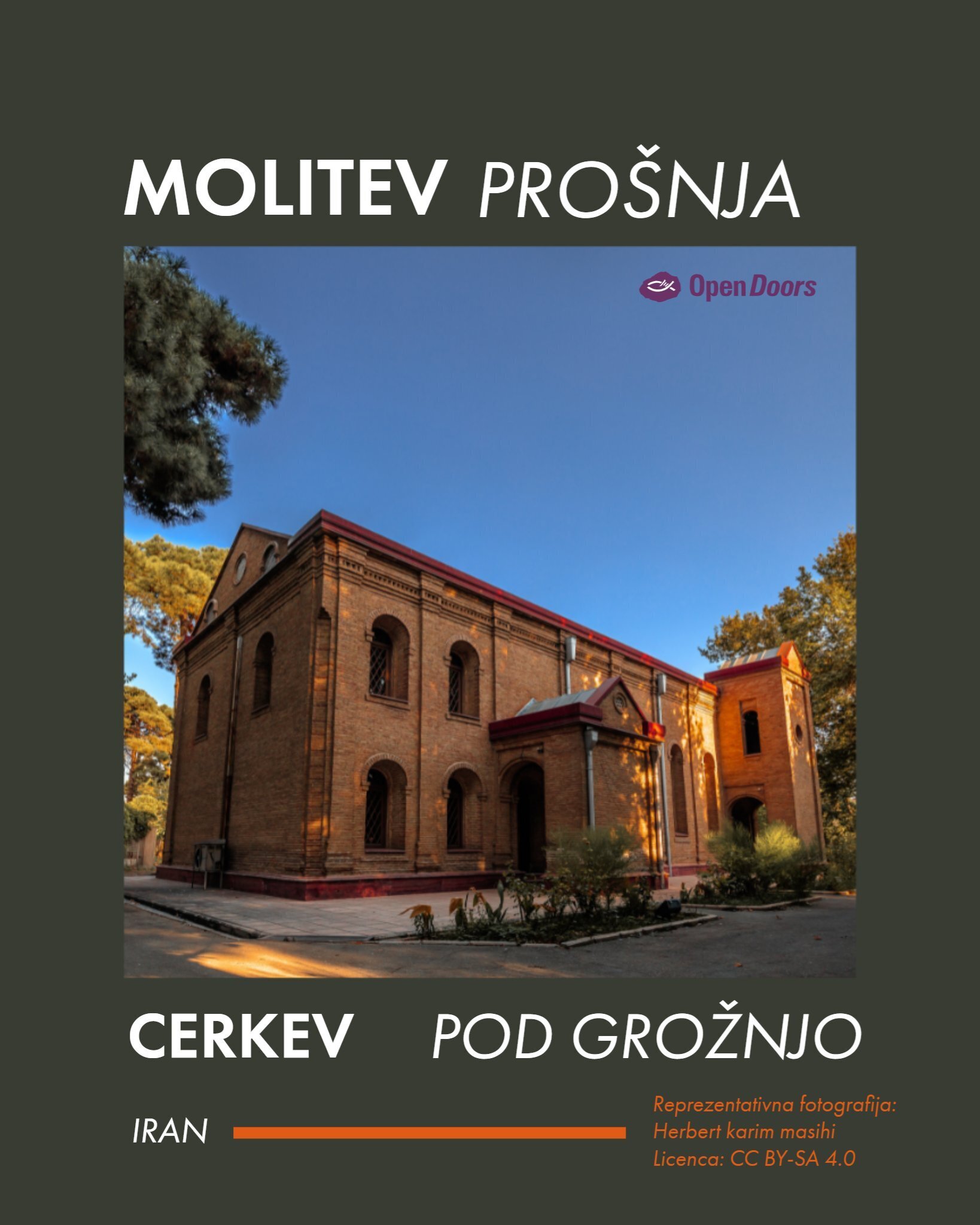 Iranska cerkev pod grožnjo rušenja