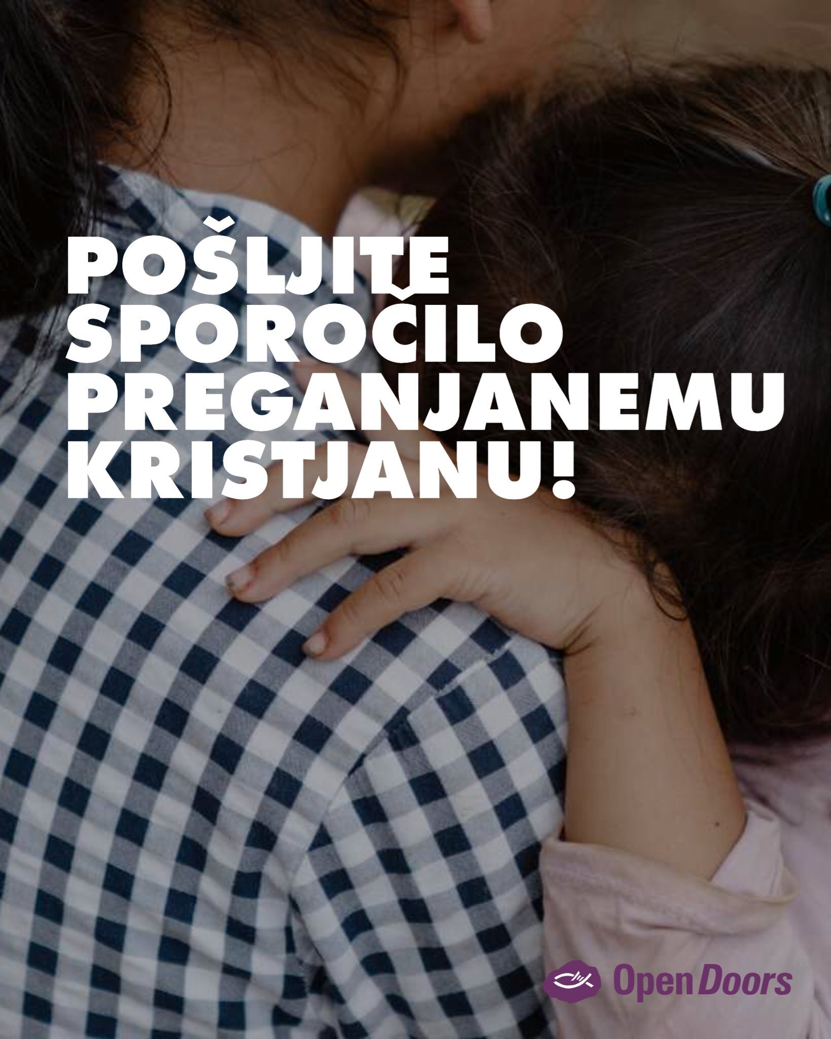 Pošljite sporočilo preganjanemu kristjanu
