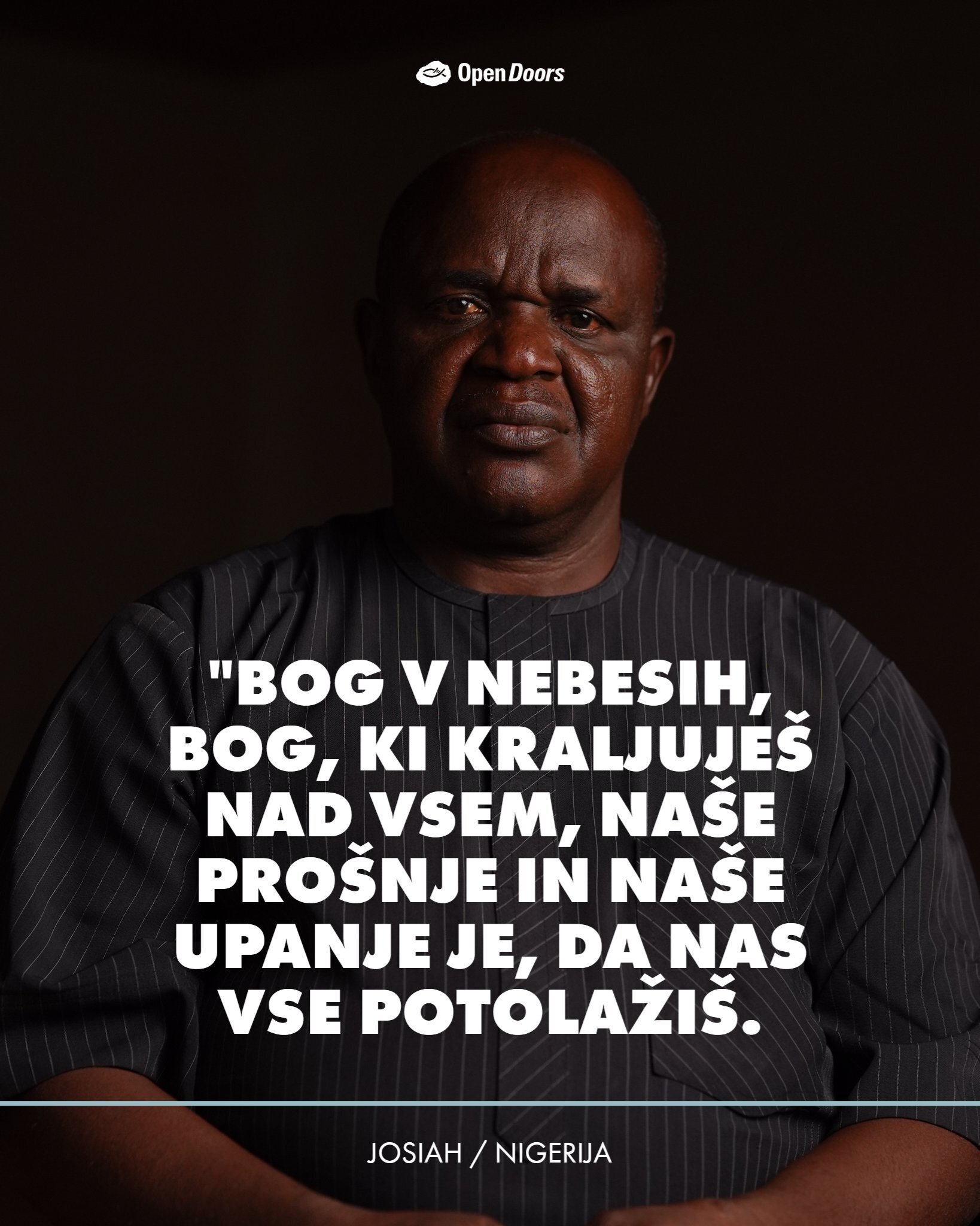 Molitev pastorja Josiaha za kristjane v podsaharski Afriki