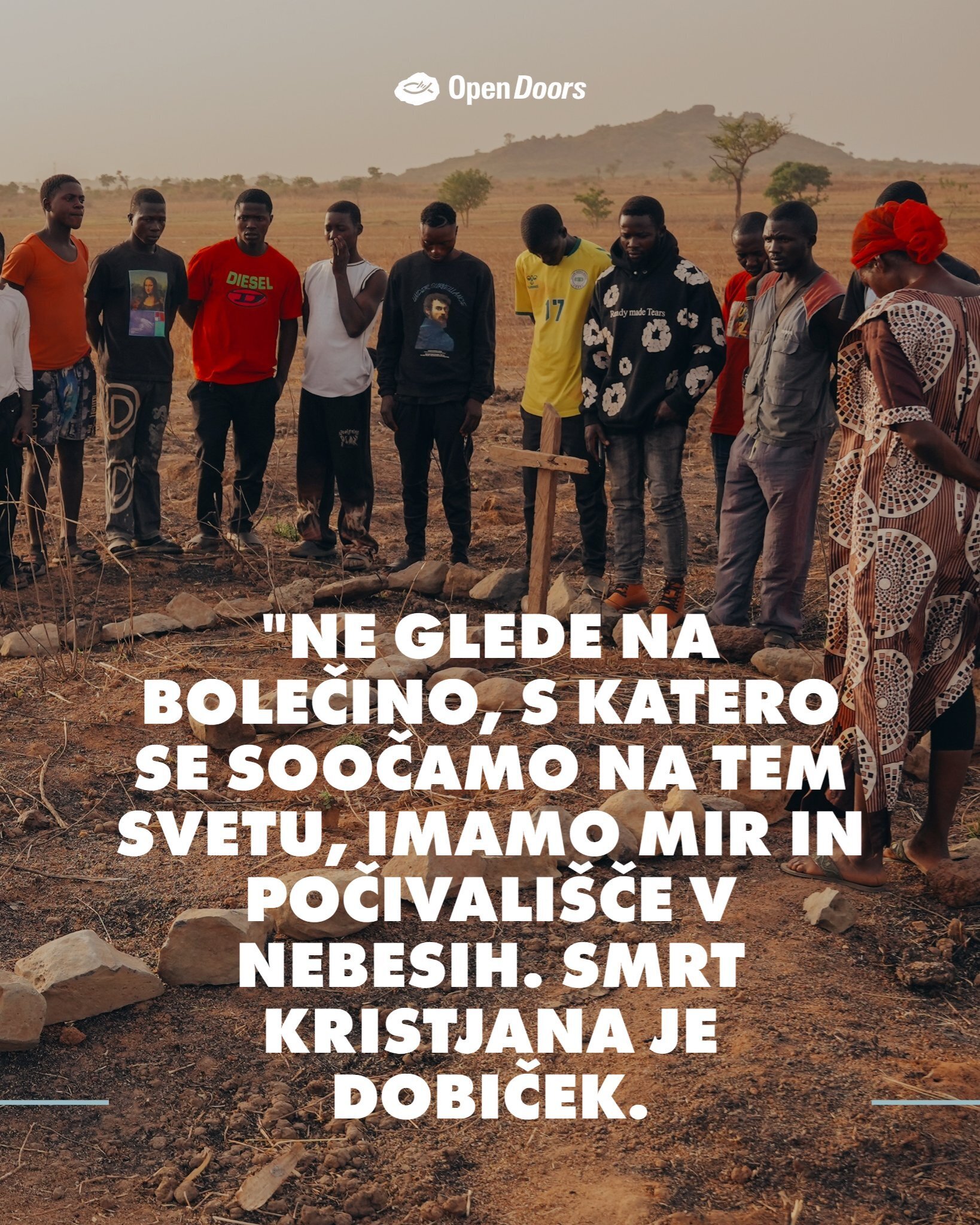 Molitev pastorja Josiaha za kristjane v podsaharski Afriki