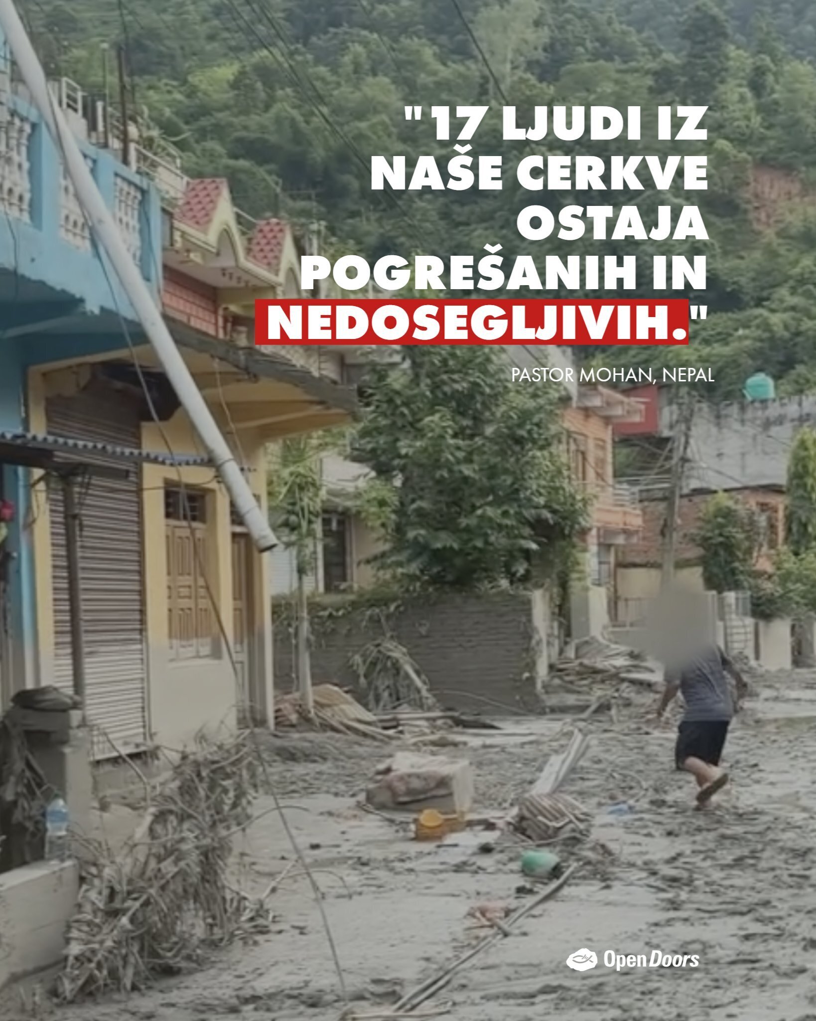 Naša družina v Nepalu danes potrebuje naše molitve