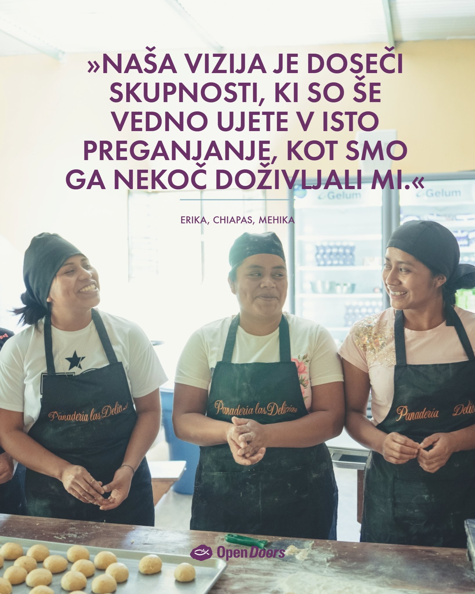 Učinek: Pekarna v Chiapasu v Mehiki