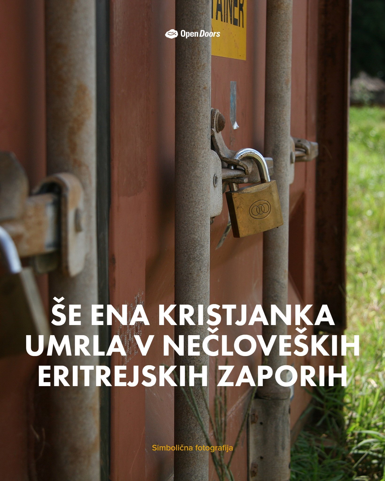 Kristjanka umrla v eritrejskem zaporu – še en dokaz nenehnega preganjanja