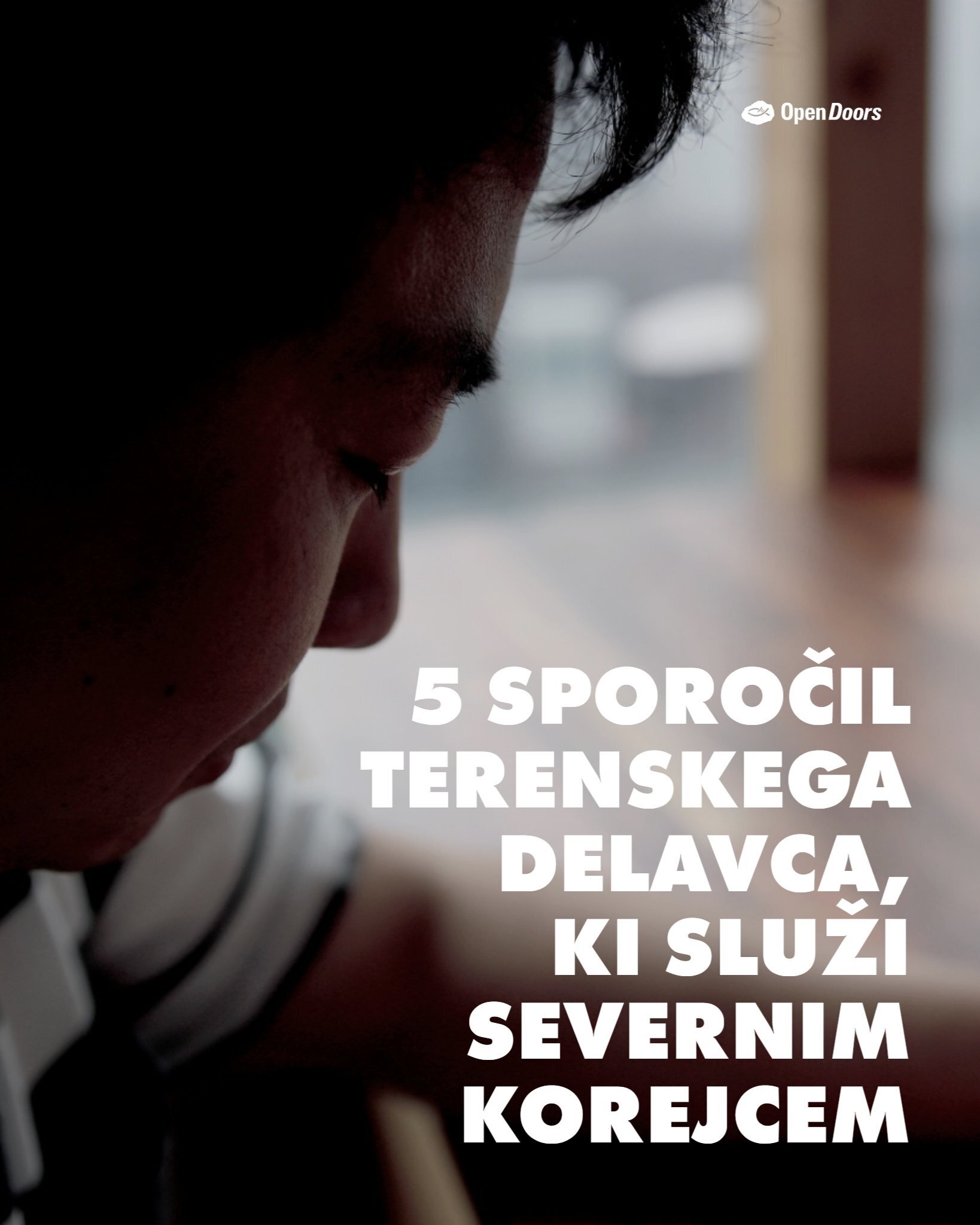 Pet ključnih sporočil terenskega delavca, ki služi Severnim Korejcem