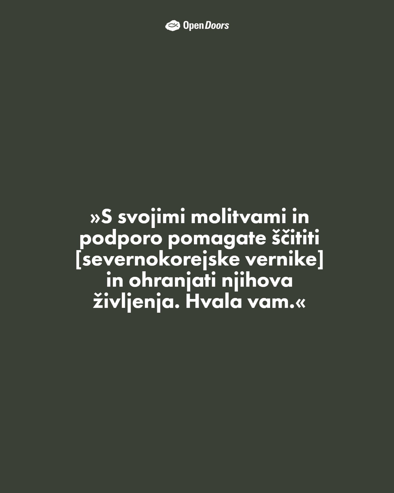 Pet ključnih sporočil terenskega delavca, ki služi Severnim Korejcem