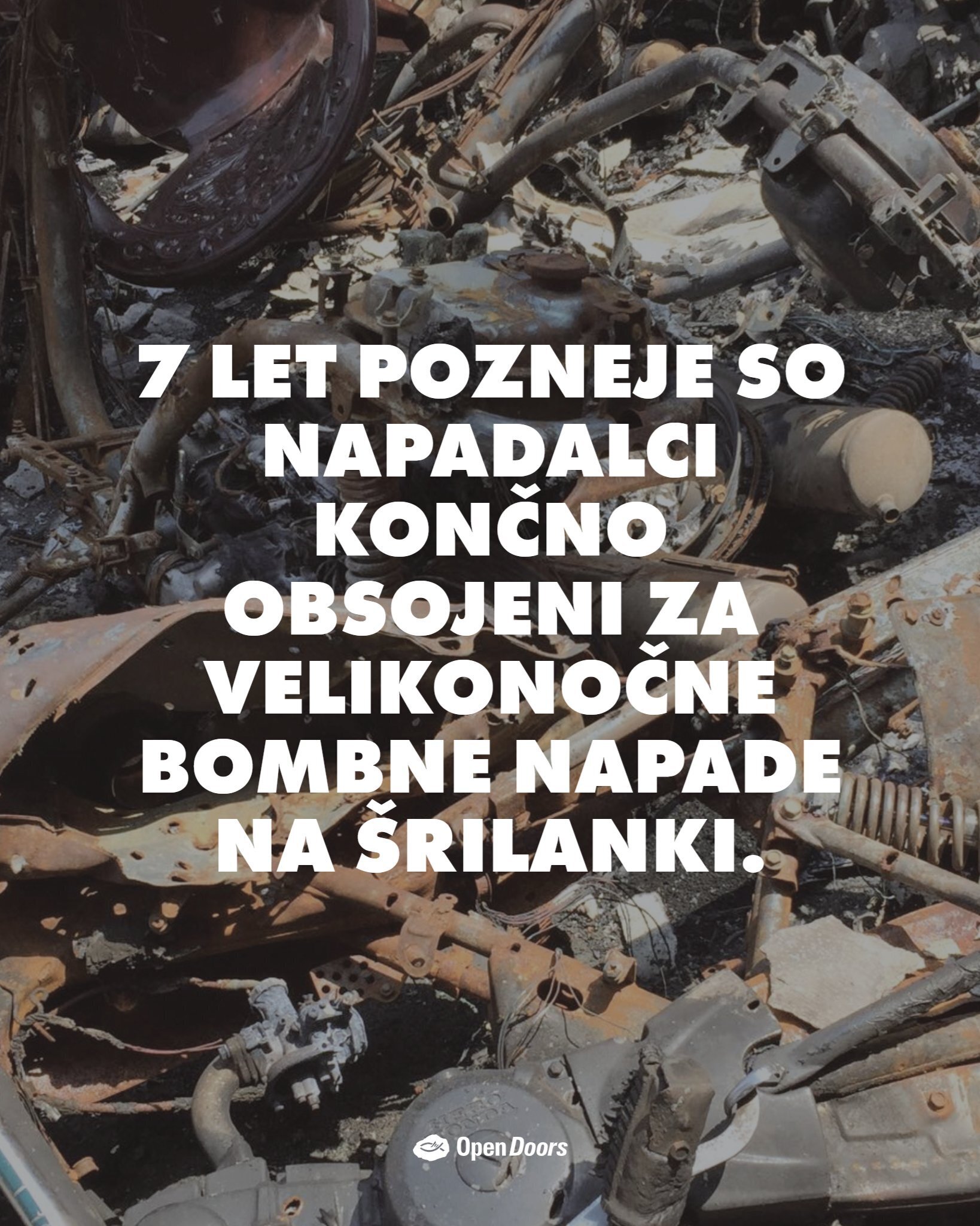 Pravica je zadoščena: 15 obsojenih za velikonočne bombne napade na Šrilanki
